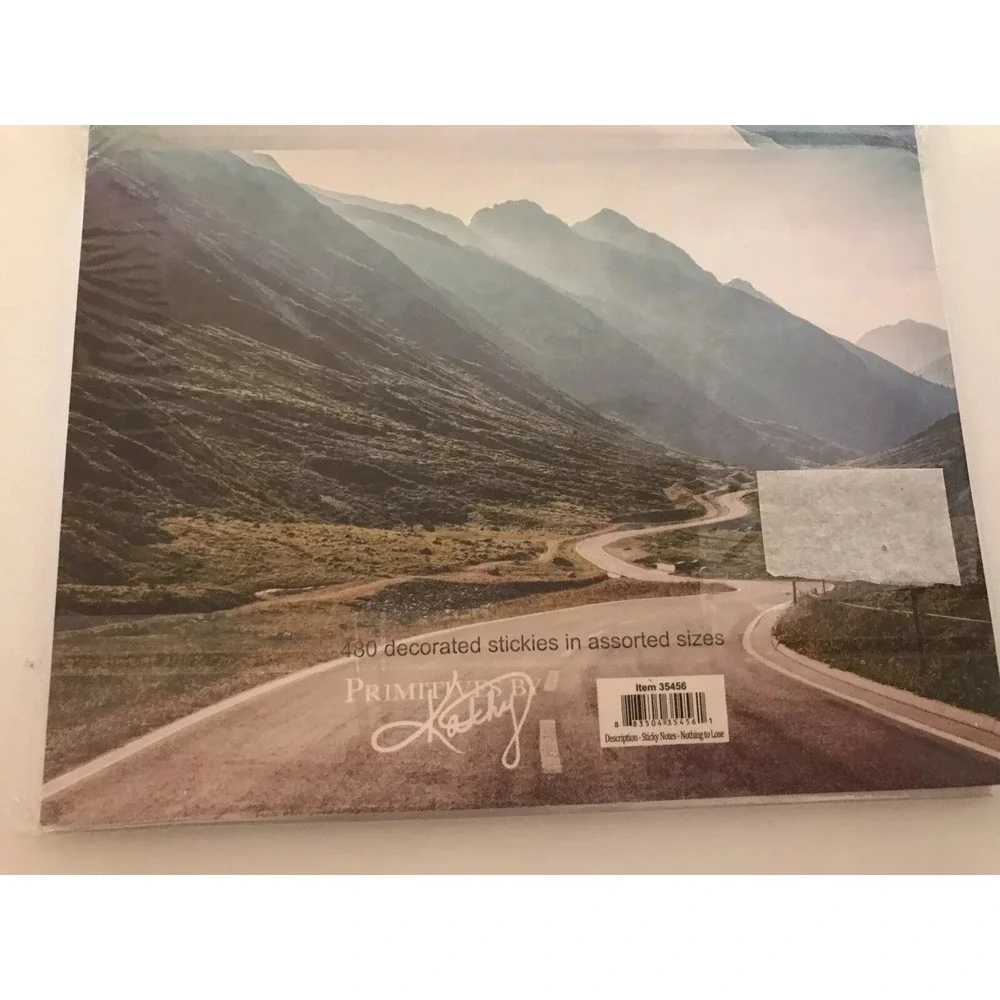 Sticky Note Set Inspirational Nature Landscape Adventure Mountain Forest Scenic